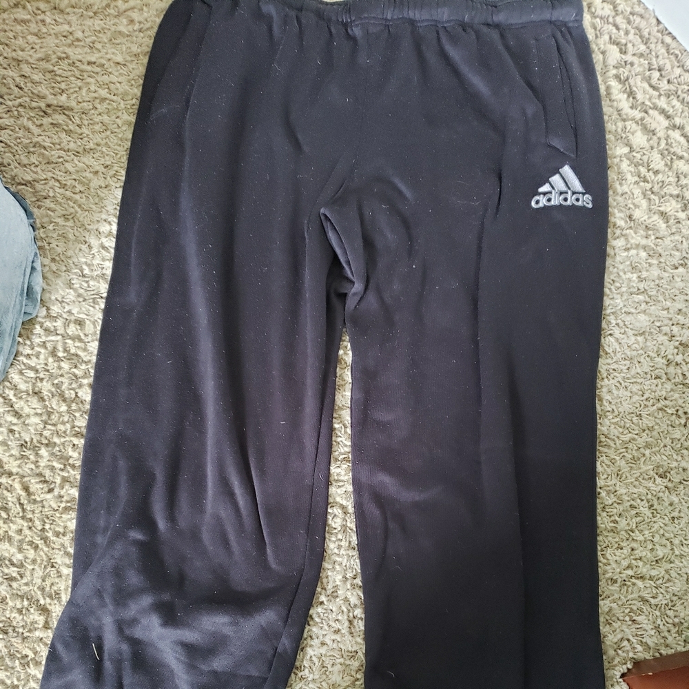 Mens Adidas fleece sweats xxl
